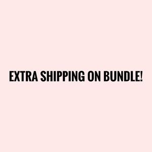 Bundle Shipping Fee!